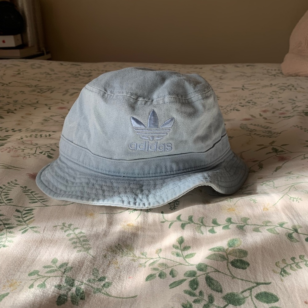 adidas Pastel Blue Bucket Hat